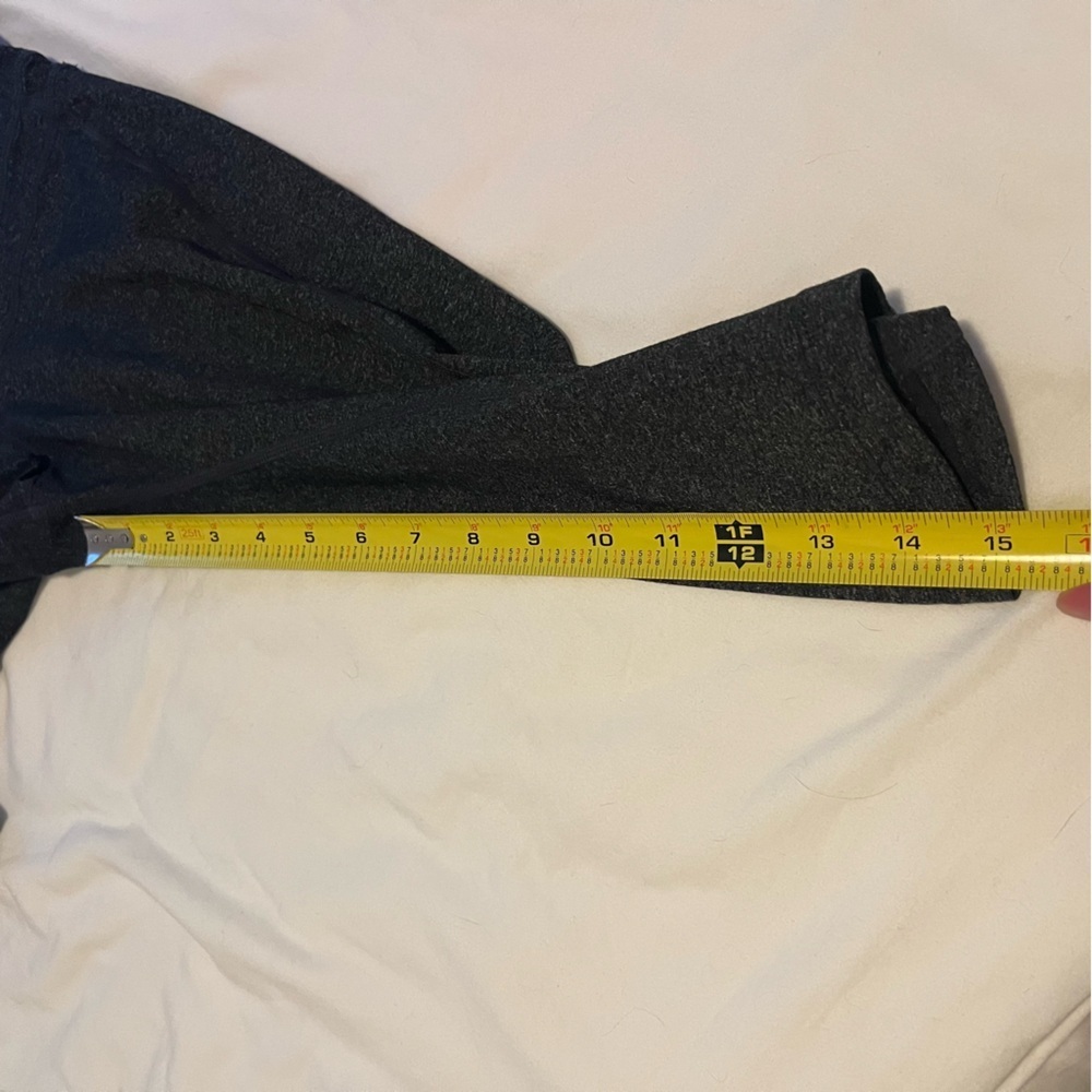 Prana Charcoal Gray Olympia Knicker Knee Length Capri Leggings Size Small - Picture 8 of 10